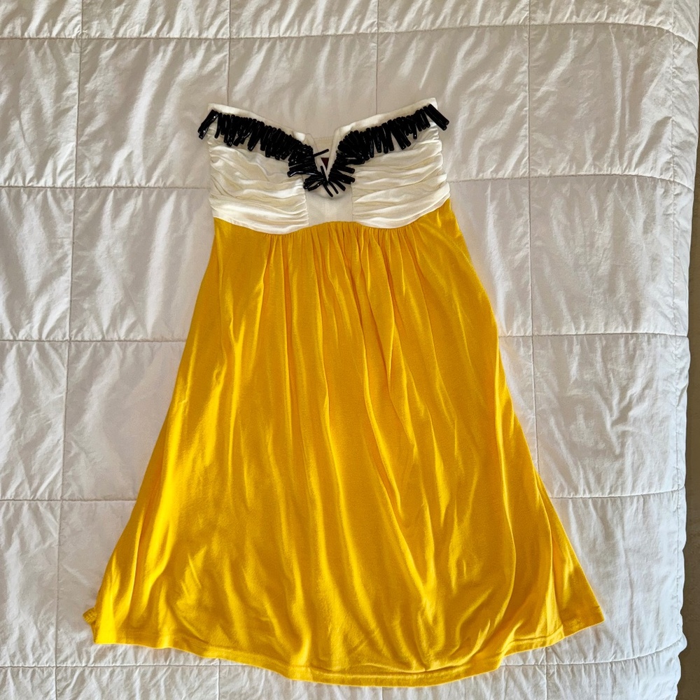 Prairie New York Yellow Summer dress NWT
